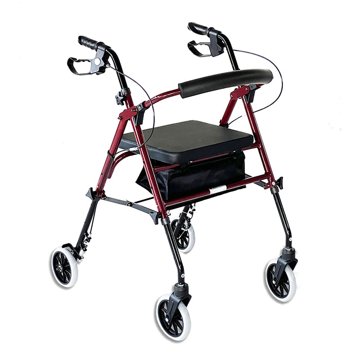Andarilho "Rollator" Com Assento Regulável