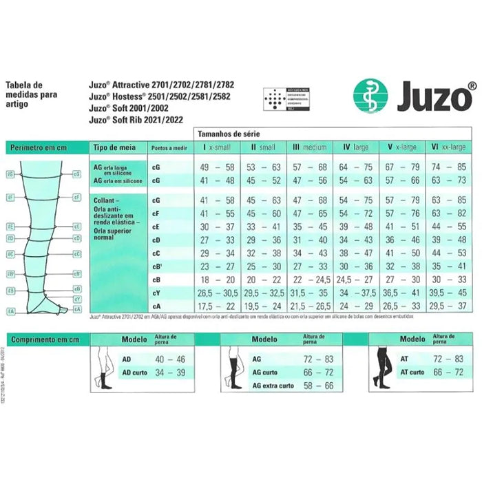meias de compressão juzo