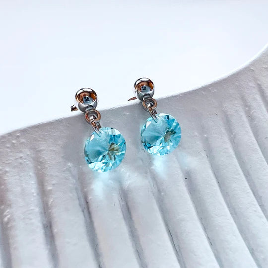 Brincos Hipoalergénicos Blue Spark