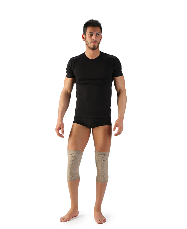 Spikenergy Anti-Pain Knee Pad Beige