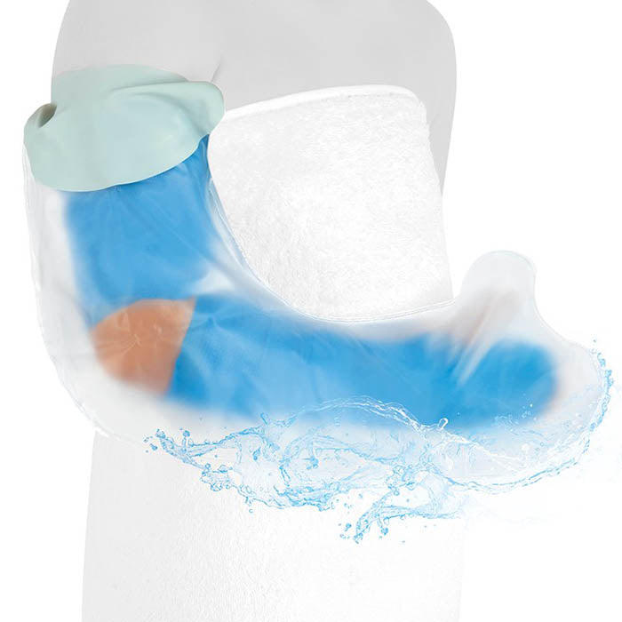 Protetor Impermeável De Gesso Longo Para Braço