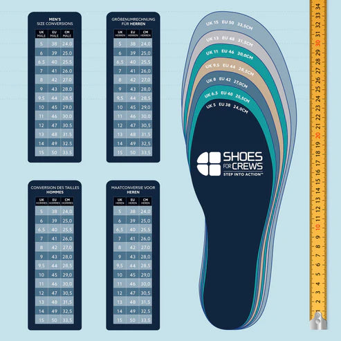 Calçado profissional feminino Shoes For Crews Everlight CE para hotelaria e restauração