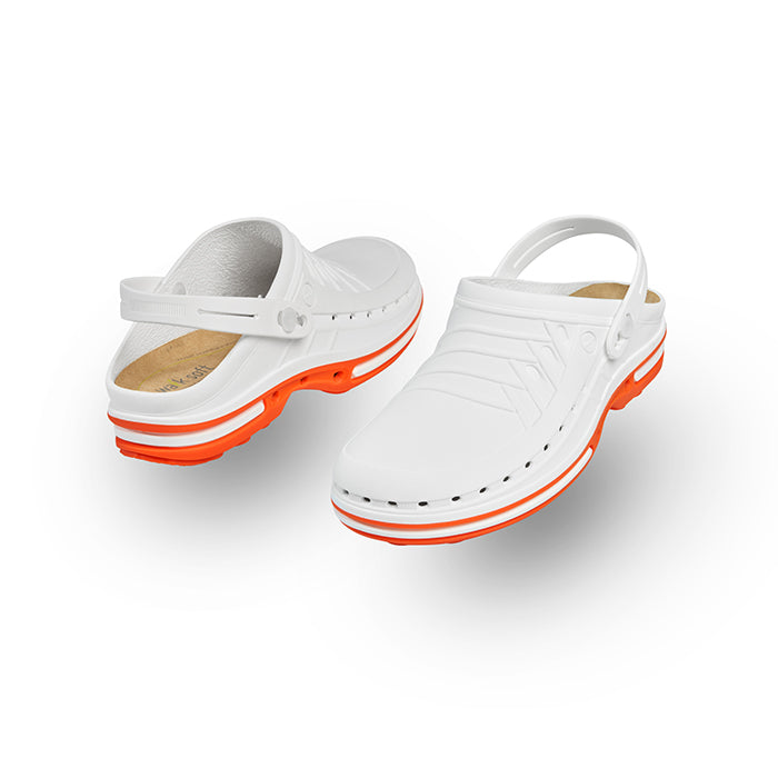 laranja e branco