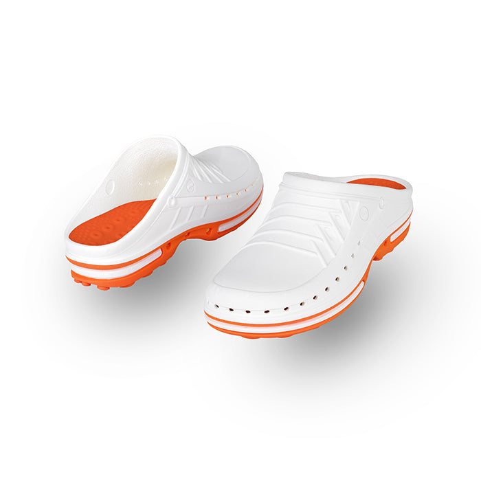laranja e branco