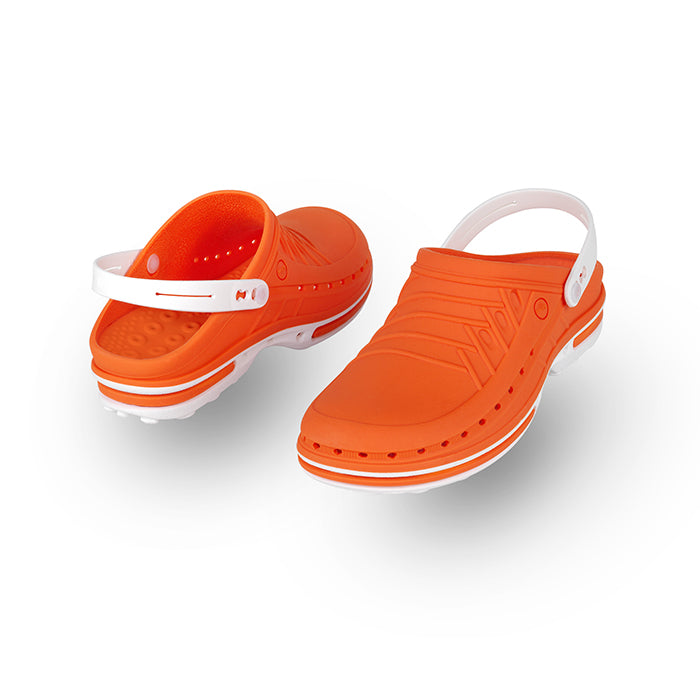 laranja e branco