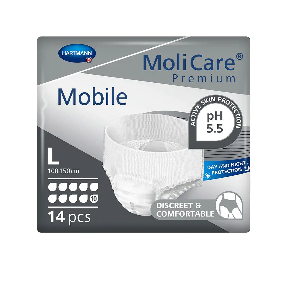 Molicare Mobile Diaper Underwear 10 Drops - 14 Units