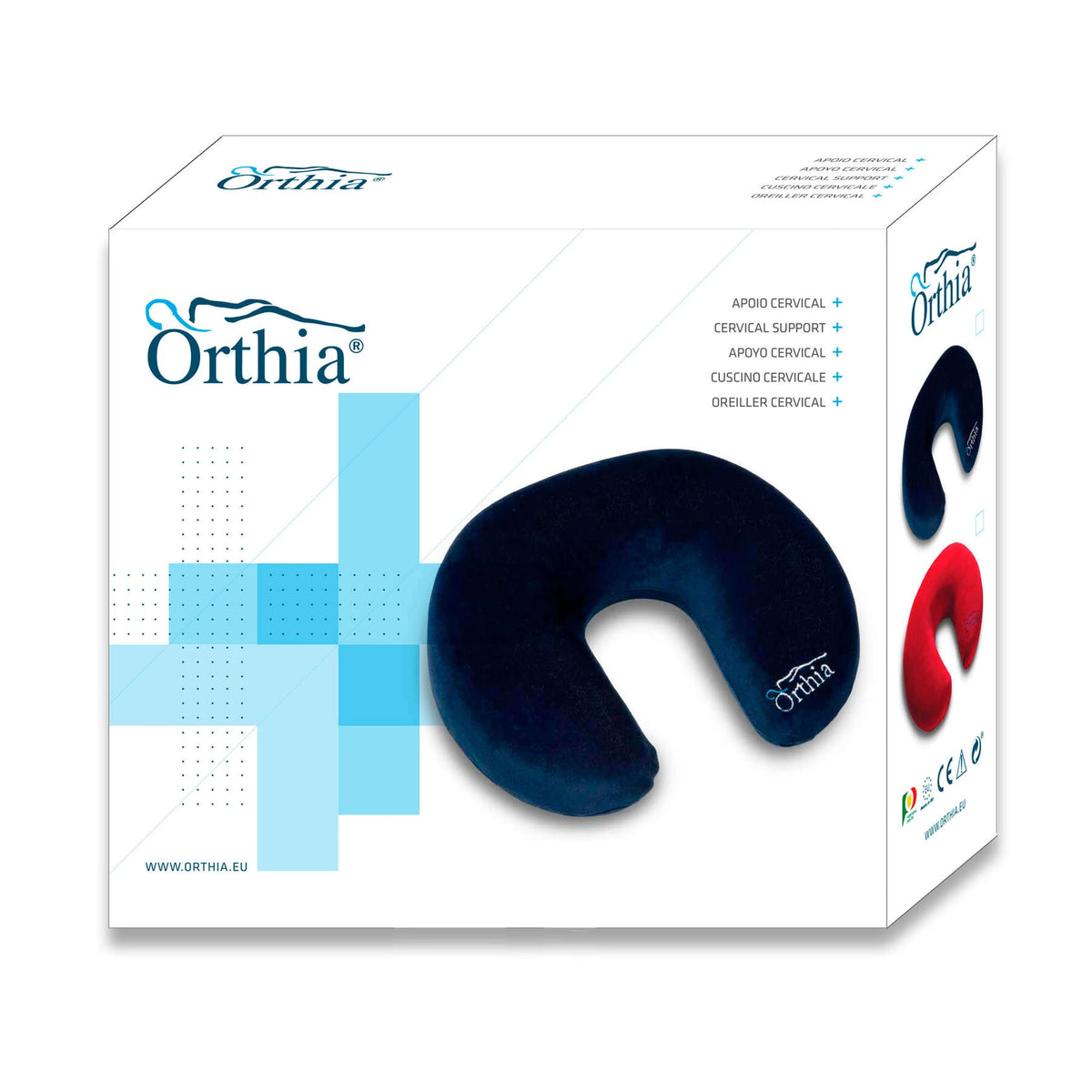 Almofada cervical ORTHIA 30 x 25 x 10 cm