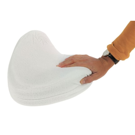 Almofada Vegelya 855060 em espuma viscoelástica para posicionamento das pernas, alinhamento da coluna e conforto durante o sono
