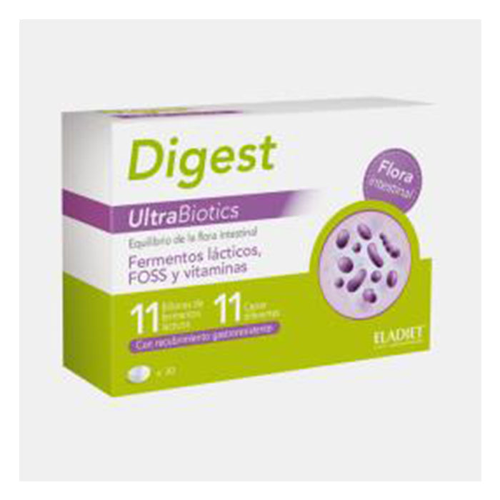 Eladiet - Digest Ultrabiotics (30 Tablets)