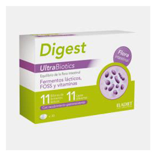 Eladiet - Digest Ultrabiotics (30 Tablets)