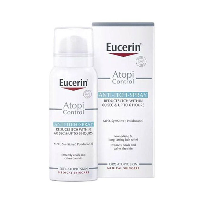 Pack Eucerin Spray Antiprurido 50ml e  Creme Fases Agudas 40ml