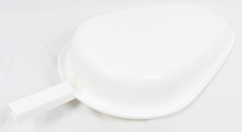 arrastadeira de plástico branca