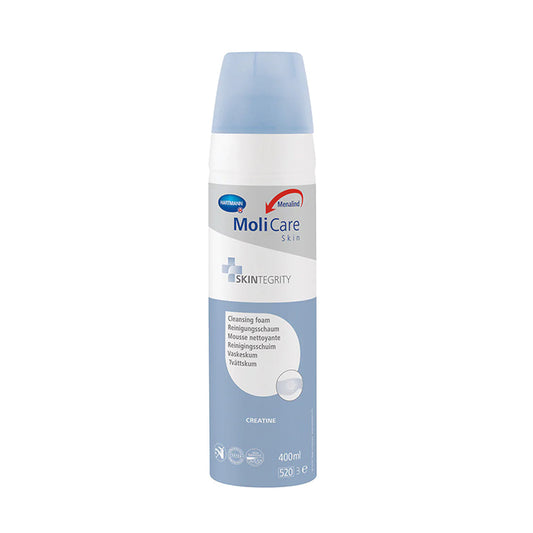molicare espuma hidratante, protetora e de lipeza 