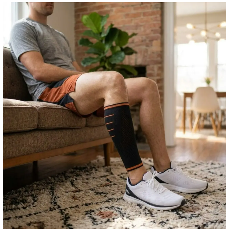 Suporte elástico para barriga da perna Orliman