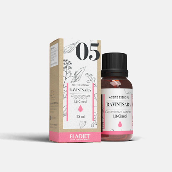 Eladiet - Óleo Essencial Bio Ravintsara E Canforeira (15ml)