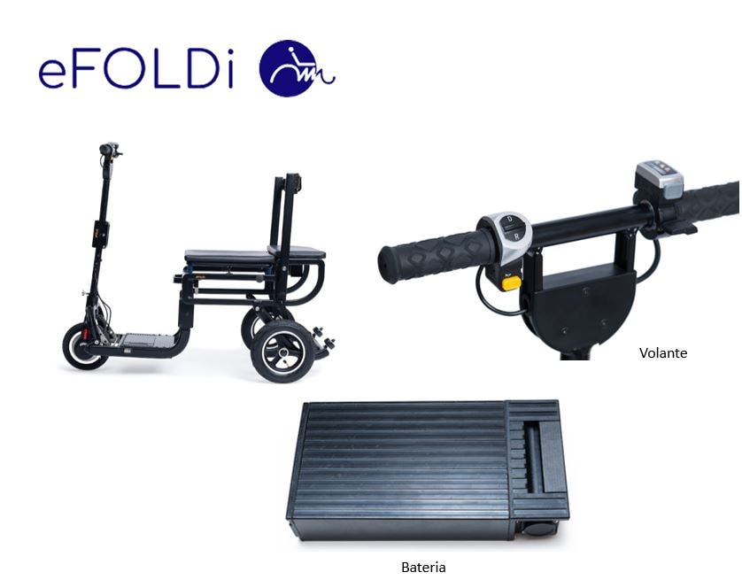 Scooter Encartável e leve
