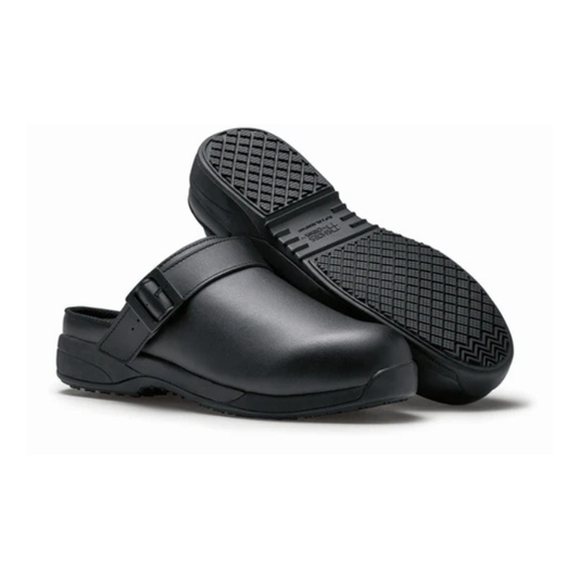 Sapato de segurança Shoes For Crews TRISTON II SB preto com biqueira de compósito e sola antiderrapante TRACTIONiQ®