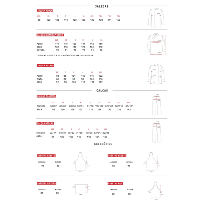 Prochef Chaqueta de Chef Para Hombre SAM