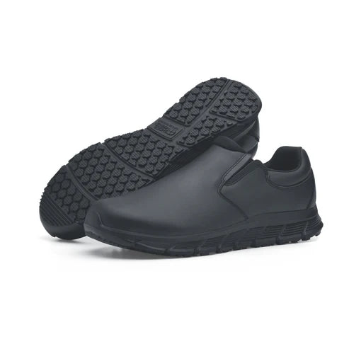 sapatos pretos profissionais antiderrapantes homem