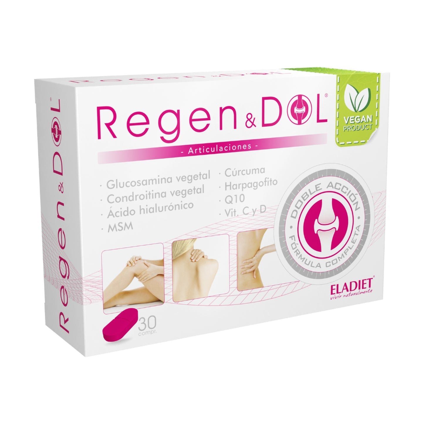Eladiet Regen & Dol Vegan (30 Comprimidos)