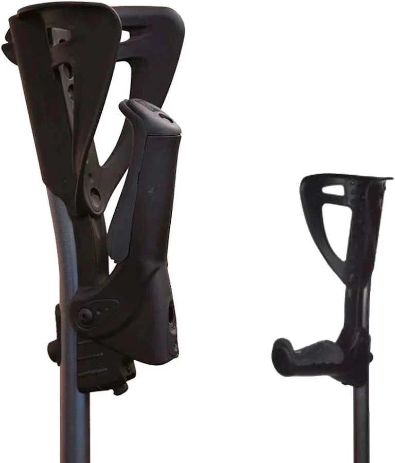 Canadiana ORTHIA Ergotech preta regulável em altura para mobilidade reduzida