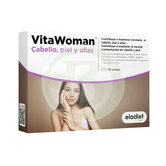 Eladiet VitaWoman Cranberry Forte 15+15 comprimidos com cranberry, L-metionina e zinco